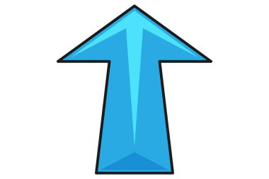 Ok Vurgulaması Not Etiketi Tasarımı