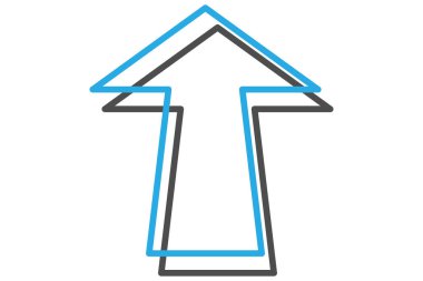 Ok Vurgulaması Not Etiketi Tasarımı