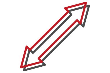 Ok Vurgulaması Not Etiketi Tasarımı