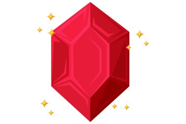 Kırmızı Elmas Servet Düz Yapıştırması Tasarımı