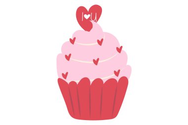 Sevgi Pastası Eli Sevgililer Günü Etiketi