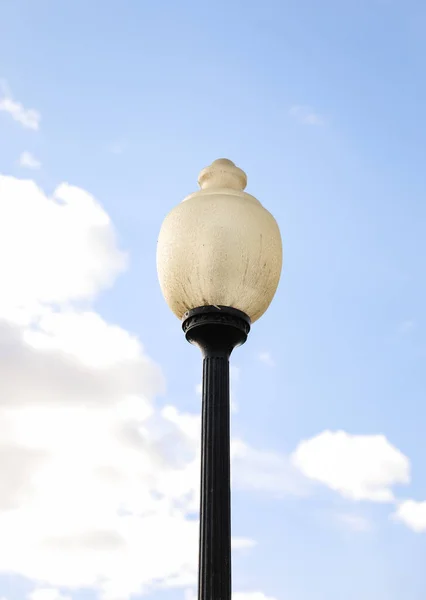 Лампа Вулиці Місті Барцелона — стокове фото