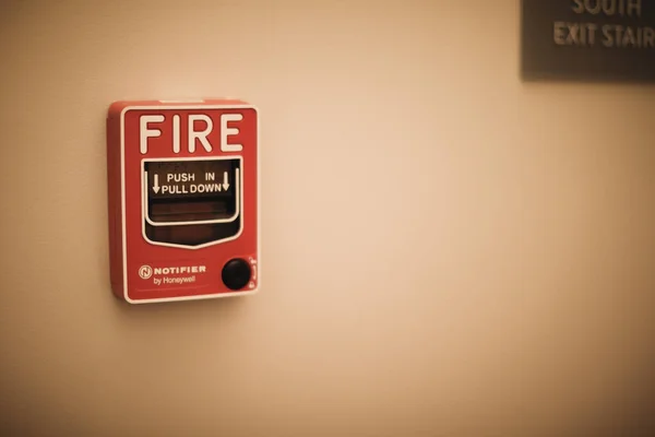 Аварийная Служба Пожарная Сигнализация Рендеринг — стоковое фото