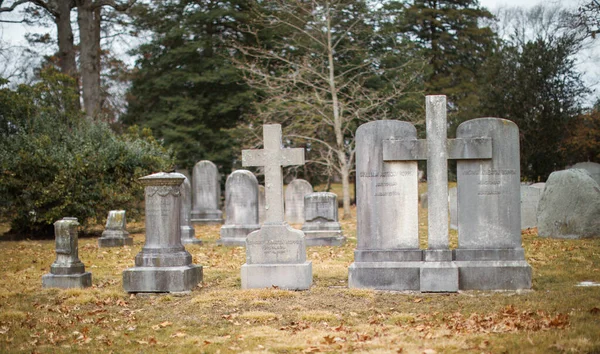 Velho Cemitério Parque — Fotografia de Stock