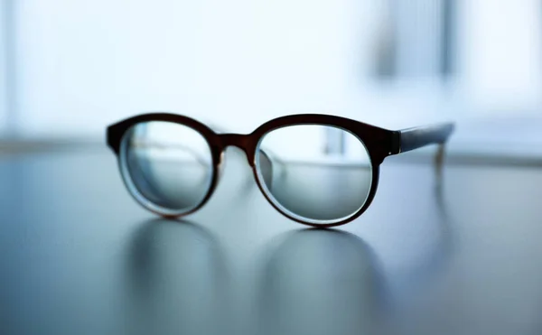 Γυαλιά Λευκό Φόντο — Φωτογραφία Αρχείου