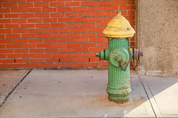 Пожежний Гідрант Важливим Інструментом Вогнеборців Доступу Води Гасіння Пожеж Символ — стокове фото