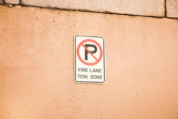 Parkverbotsschilder Stellen Typischerweise Regeln Vorschriften Und Einschränkungen Dar Ist Ein — Stockfoto