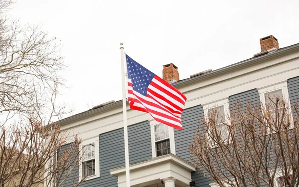Bandera Estados Unidos Que Simboliza Los Valores Estadounidenses Libertad Democracia — Foto de Stock