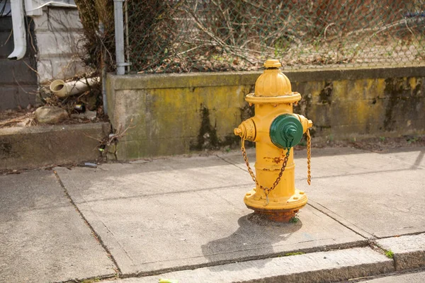 Пожежний Гідрант Розі Вулиці Символізує Важливу Роль Яку Він Відіграє — стокове фото