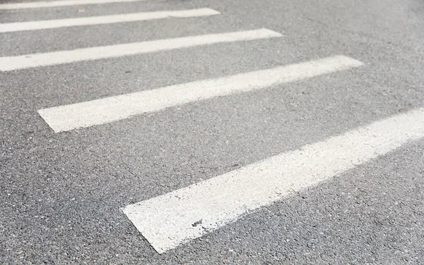 Kruising Straat Met Witte Lijnen Stoep Symboliseert Reis Naar Succes — Stockfoto