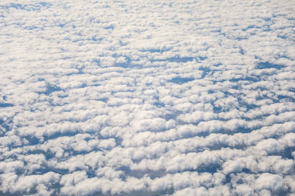 Airplane View Clouds Symbolizes Freedom Imagination Perspective Vast Expanse Sky — Stock Photo, Image