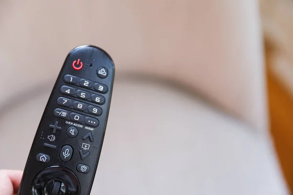 Remote Control Technology Convenience Ease Use Can Lead Social Problems — Stock Photo, Image