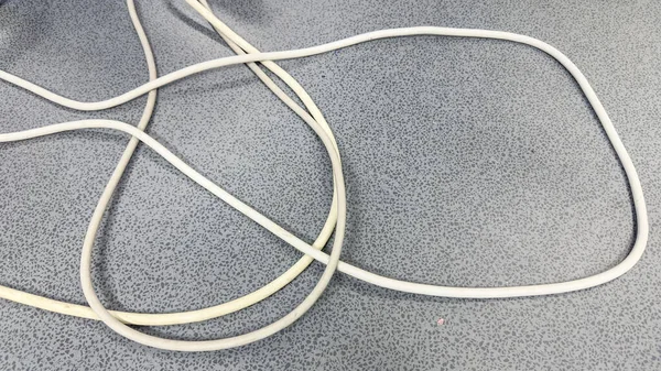 Kabel Listrik Dan Kabel Menyimbolkan Konektivitas Daya Dan Energi Mereka — Stok Foto