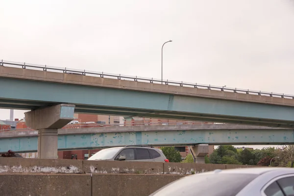 Túnel Ponte Estrada Simboliza Conectividade Transporte Passagem Representa Infraestrutura Que — Fotografia de Stock