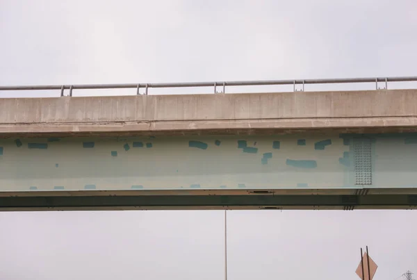 Highway Road Bridge Tunnel Symbolizes Connectivity Transportation Passage Represents Infrastructure — Stock Photo, Image
