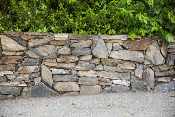 Rugged Beauty Stone Wall Texture Reveals Strength History Symbol Resilience — Stock Photo, Image