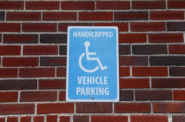 Signo Azul Discapacidad Símbolo Accesibilidad Inclusión Igualdad Derechos Apoyo Las —  Fotos de Stock