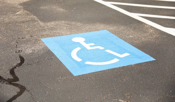 Znak Upośledzenia Oznacza Dostępność Integrację Równe Prawa Uwzględnienie Osób Niepełnosprawnych — Zdjęcie stockowe