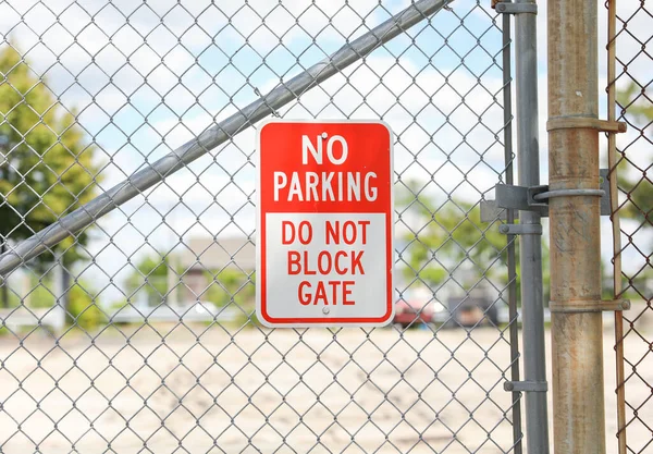 Ninguna Señal Estacionamiento Significa Restricción Prohibición Cumplimiento Las Áreas Designadas — Foto de Stock