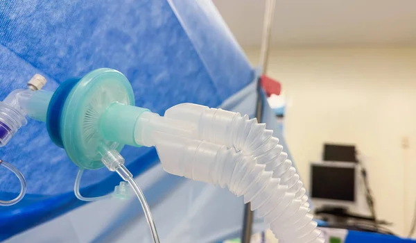 病院麻酔装置 医療介入 患者ケア 麻酔管理 呼吸支援のシンボル — ストック写真