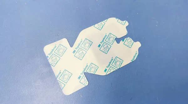 普罗维登斯 美国罗得岛 2023年6月7日 3M医院材料 婴儿夹 Ekg贴纸象征着病人护理 伤口管理 温度控制 — 图库照片