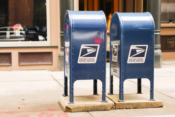 Postaláda Egy Washingtoni Utcában — Stock Fotó