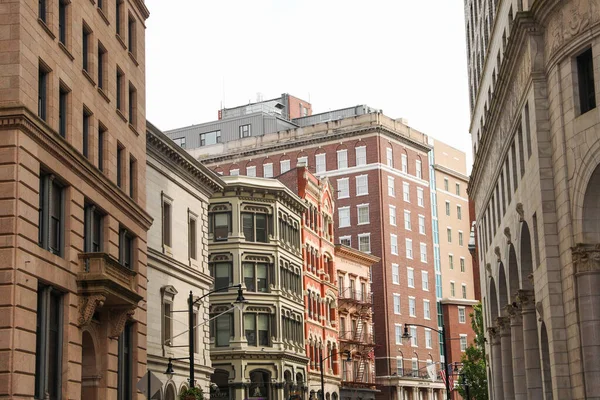 Vecchi Edifici Boston — Foto Stock