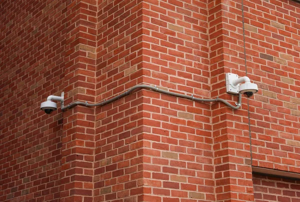 Gözetleme Kamu Güvenliği Güvenlik Kamerası Toplumun Dikkatli Bakışlarını Yakalar Kamu — Stok fotoğraf