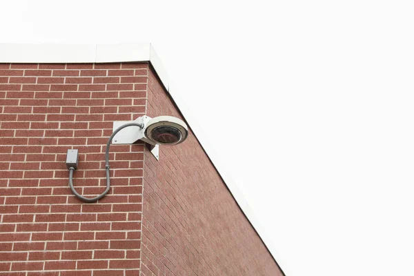 Überwachung Und Öffentliche Sicherheit Erfasst Die Überwachungskamera Das Wachsame Auge — Stockfoto