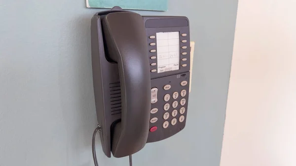 Telefone Vintage Incorpora Nostalgia Comunicação Conexão Seu Design Clássico Representa — Fotografia de Stock