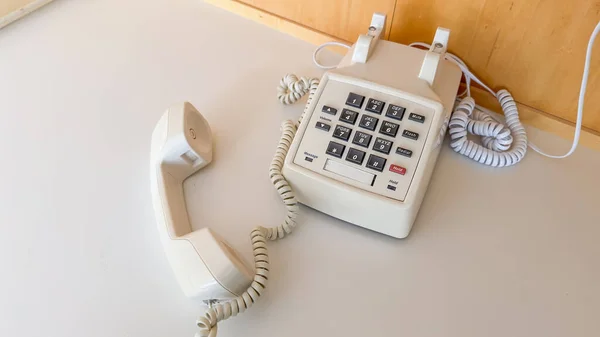 Vintage Telefono Incarna Nostalgia Comunicazione Connessione Suo Design Classico Rappresenta — Foto Stock
