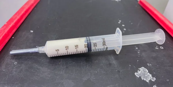 Symbolic Portrayal Hospital Medications Syringes Drips Highlighting Crucial Role Play — Stock Photo, Image