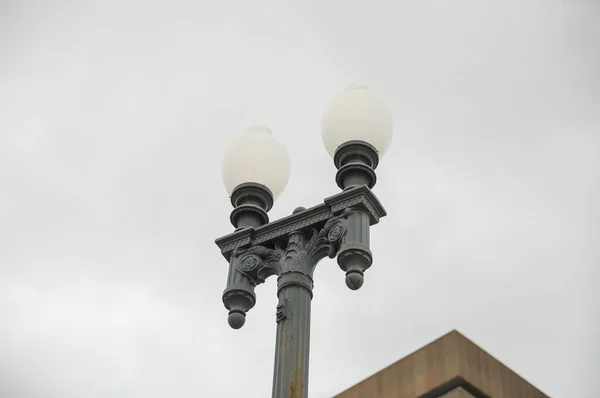 Lampe Einer Stadt — Stockfoto