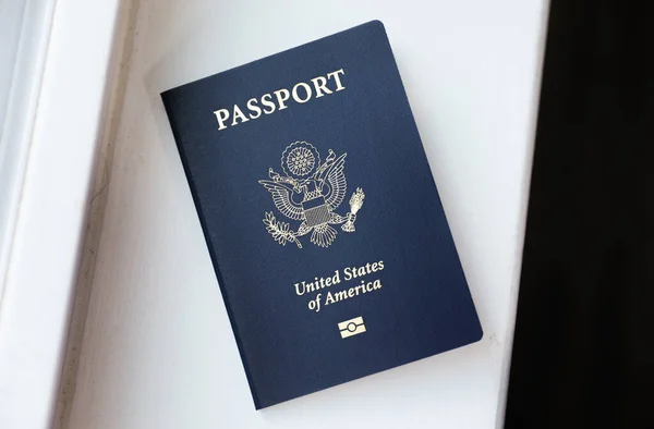 Passeport Drapeau Américain — Photo