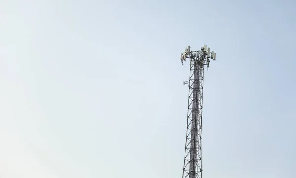 Вежа Язку Білому Тлі — стокове фото