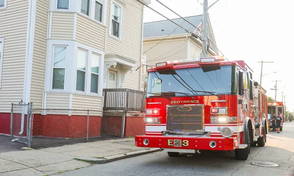 Пожарная Машина Нью Йорке — стоковое фото