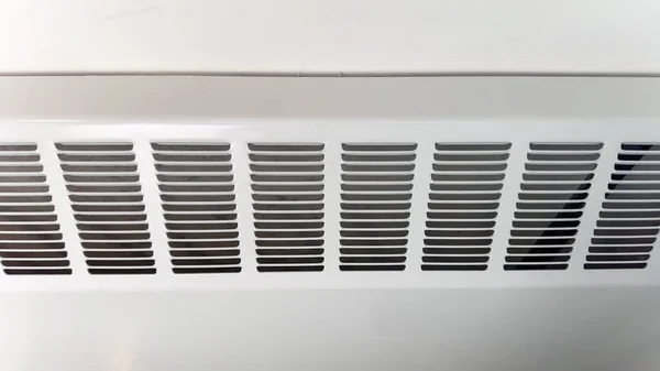 Air Conditioner New White Radiator — Stock Photo, Image