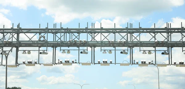 Світлофори Міст — стокове фото