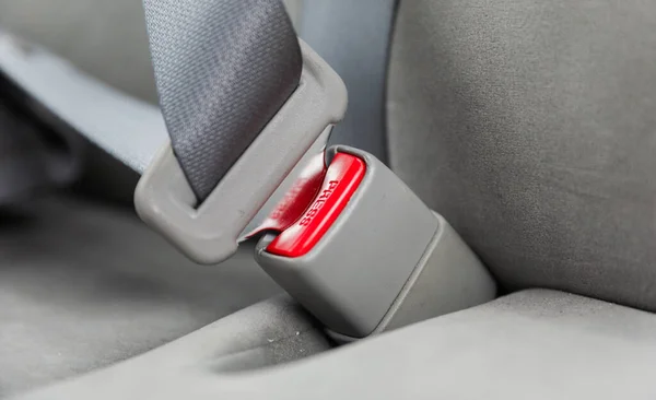 Close Modern Car Seat Belt — Stock Photo, Image