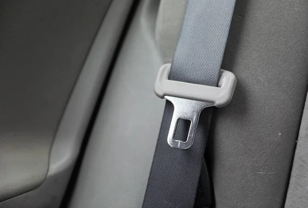 Pas Bezpieczeństwa Siedzeniu Samochodu — Zdjęcie stockowe
