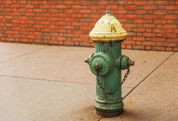 fire hydrant on a sidewalk