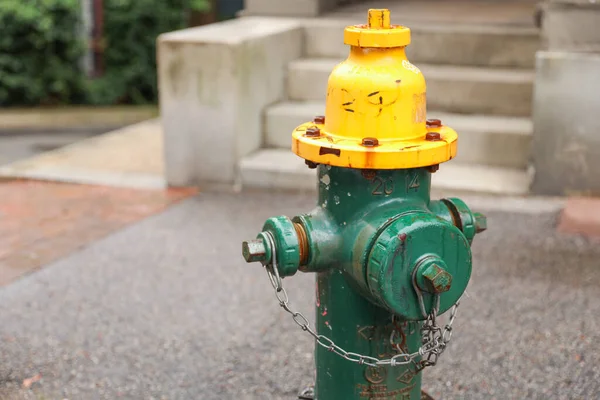 Wasserpumpe Auf Einem Straßenhydranten — Stockfoto