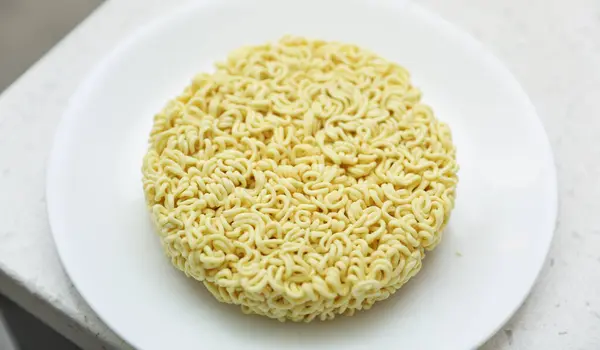 Lezzetli Bir Pirinç Kekinin Kapağını Kapat — Stok fotoğraf