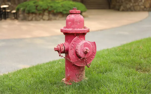 公园里的老消防栓 — 图库照片