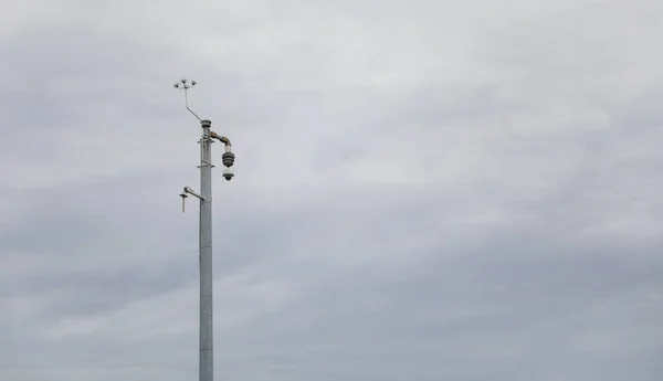 Antenne Auf Dem Dach Des Gebäudes — Stockfoto