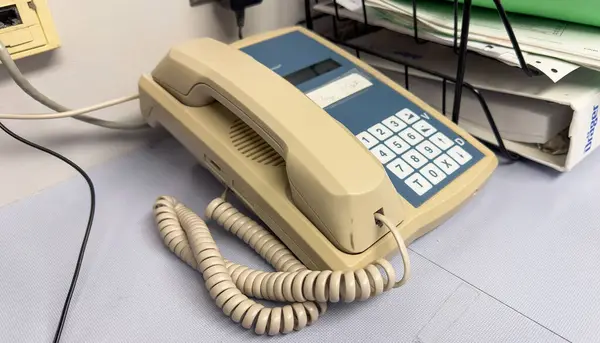 Hastanedeki Telefon — Stok fotoğraf