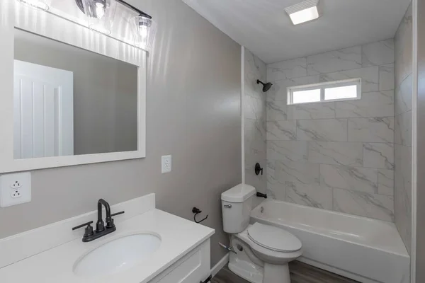 Interieur Eines Modernen Badezimmers Rendering Design — Stockfoto