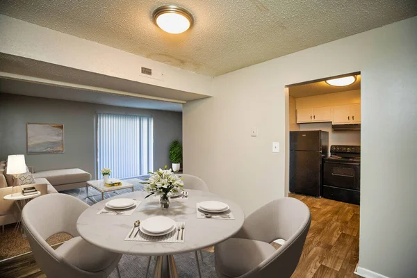 Interior Modern Apartment Rendering Design — Stock Photo, Image