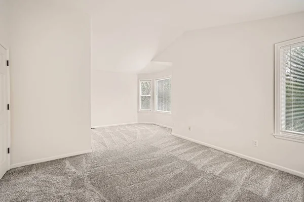Interior Design Empty Room Carpet Floor Rendering — Stock Photo, Image
