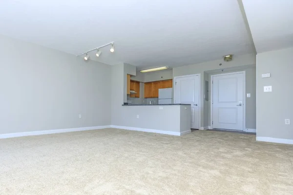 Empty Room Modern Kitchen Interior Rendering — Stock Photo, Image